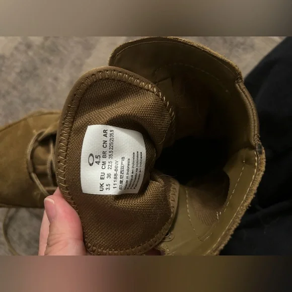 Oakley SI Light Assault military boots size 4.5 - Picture 6 of 8